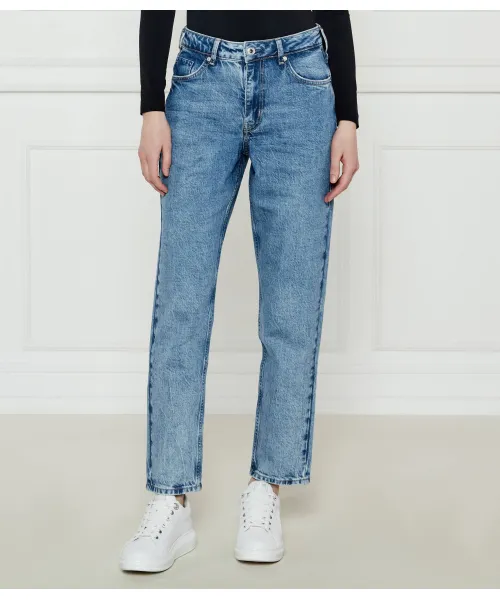 

Джинсы Mom fit Karl Lagerfeld Jeans, синий