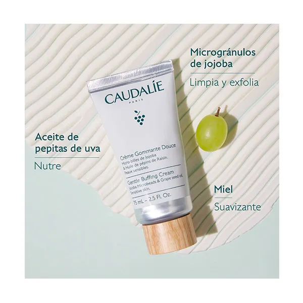 Крем для лица Caudalie — Яркость и мягкость Crema Exfoliante Suave, 75 мл — фото 3