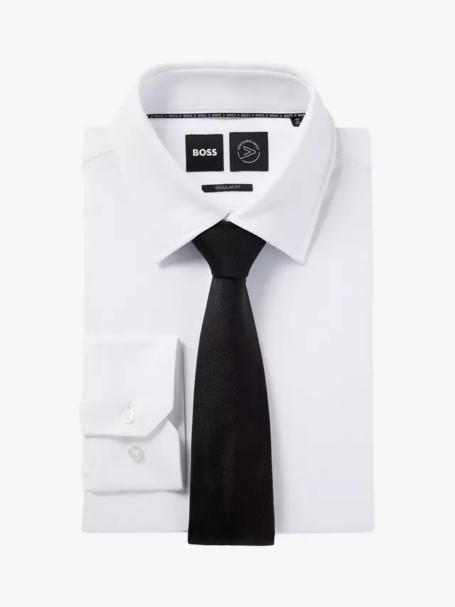 

Галстук HUGO BOSS BOSS Silk, черный