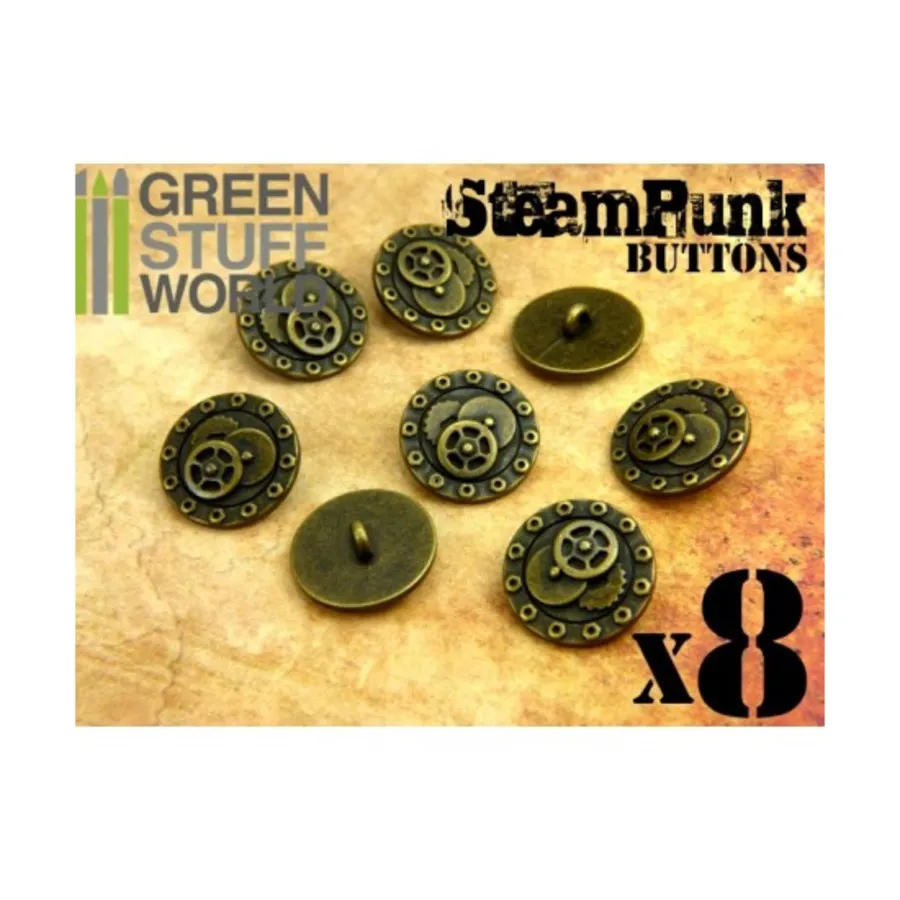 

Болты и шестерни - бронза, Accessories - Steampunk - Buttons, Cufflinks & Other Apparel