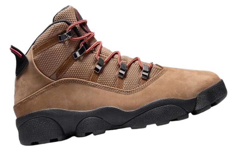 Jordan Air Jordan 6 Rings винтажные баскетбольные кроссовки мужские, Brown — фото 2