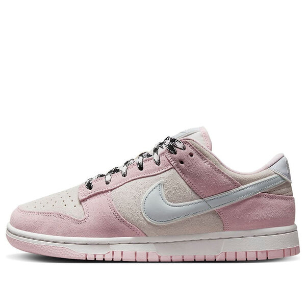 

Кроссовки данки низкие lx Nike, розовый