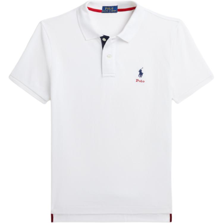 

Polo Ralph Lauren Белая женская поло SS24