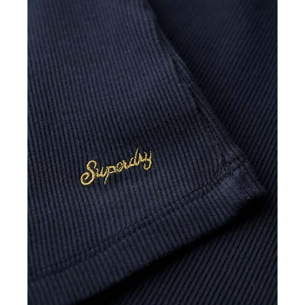 Футболка с коротким рукавом Superdry Essential Lace Trim, синий — фото 4