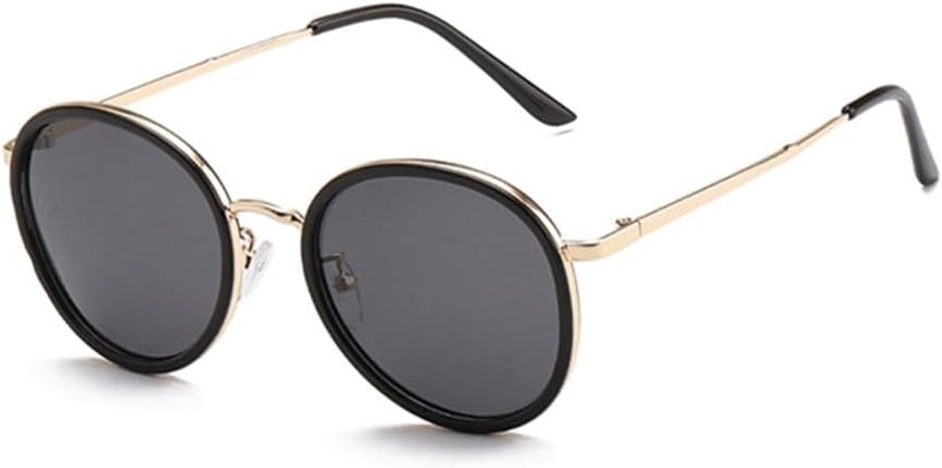 

Женские солнцезащитные очки в круглой оправе, овальные солнцезащитные очки в металлической оправе, мужские солнцезащитные очки в стиле ретро, ​​женские солнцезащитные очки MTZJH, 1