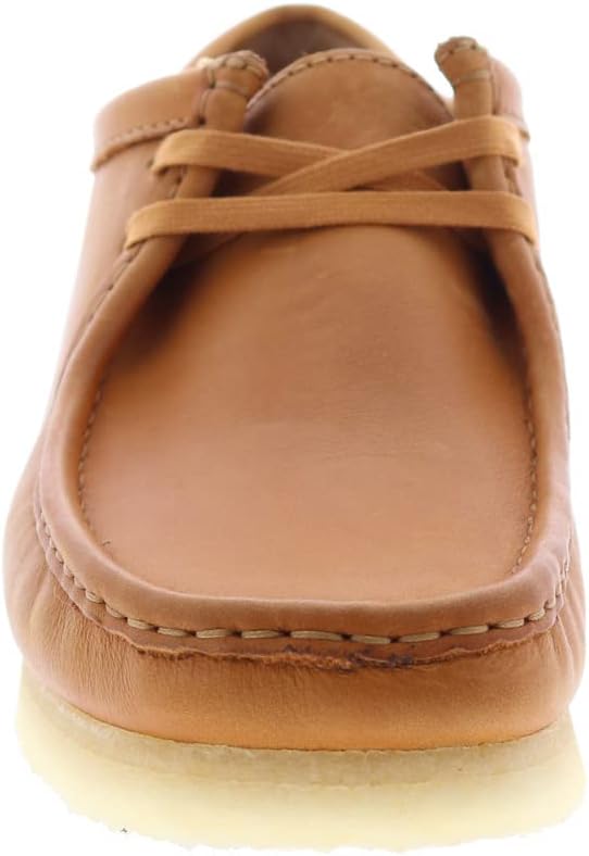 Мужские ботинки Clarks Wallabee Chukka, светло-коричневый — фото 3