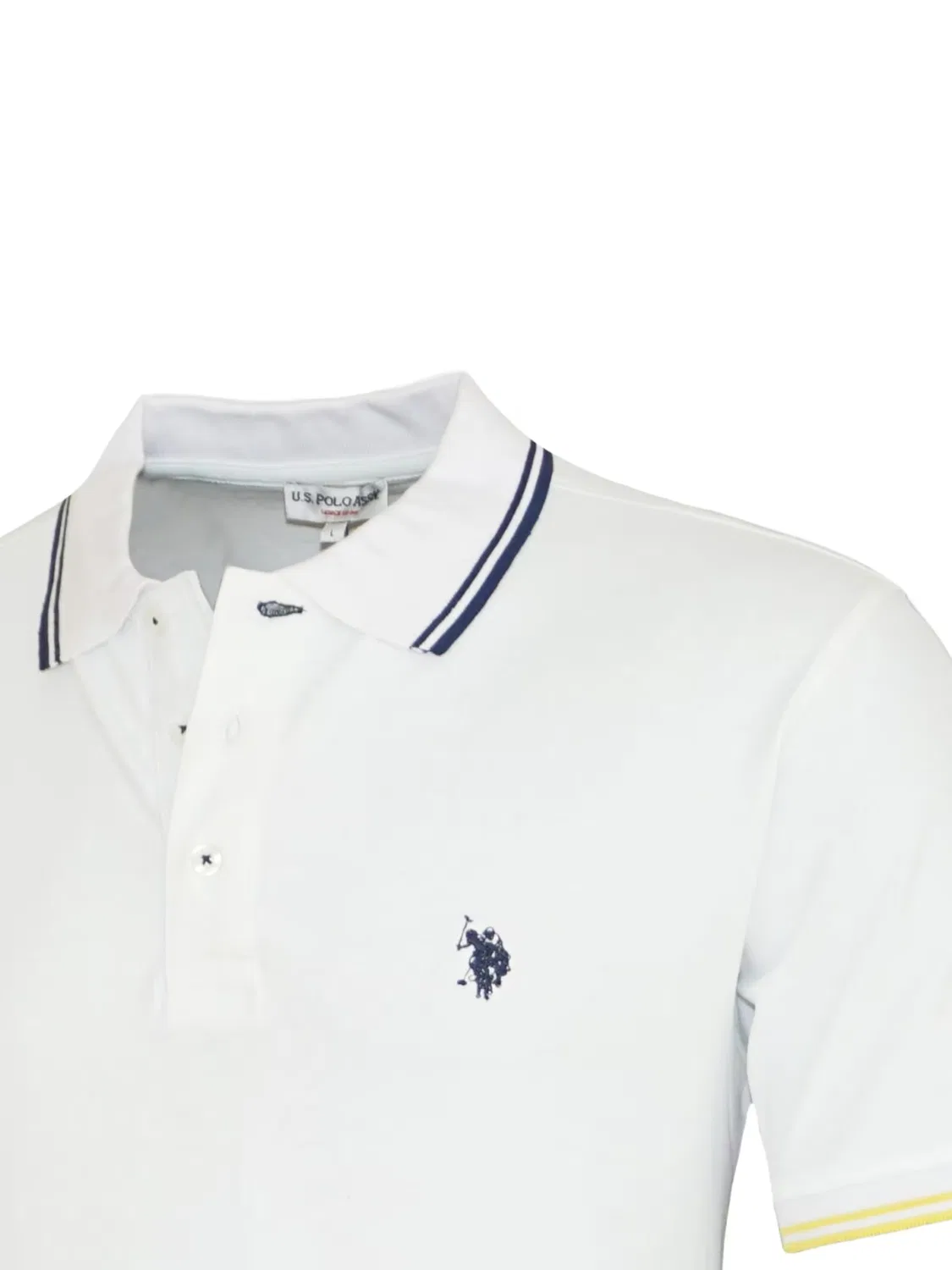 Рубашка U.S. Polo Assn., White — фото 3
