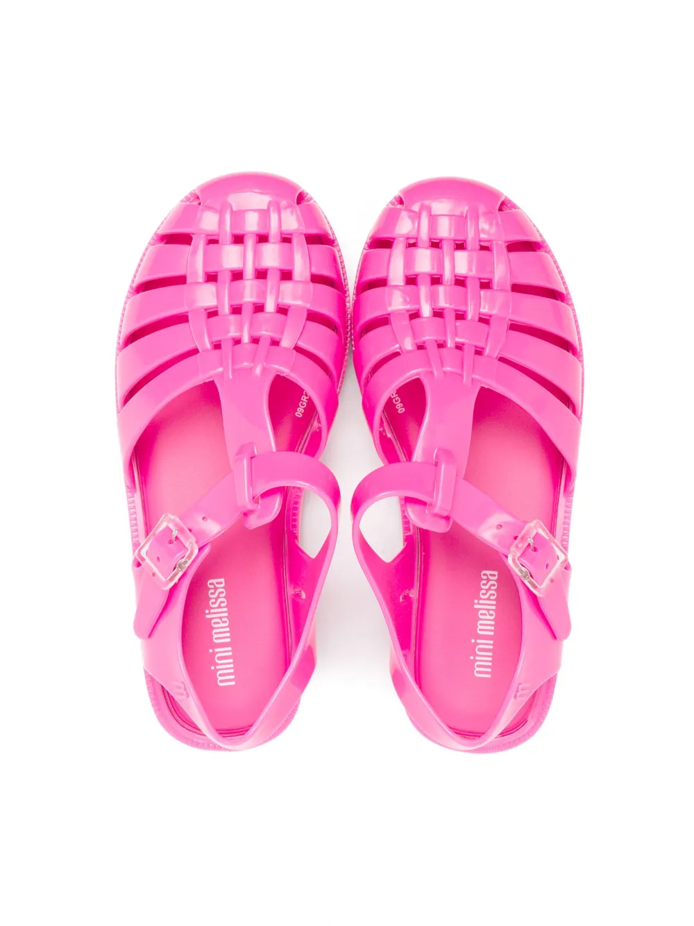 Сандалии Possession с закрытым носком Mini Melissa, розовый — фото 3