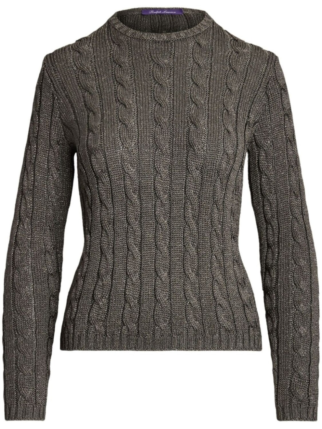 

Ralph Lauren Collection джемпер фактурной вязки, серый