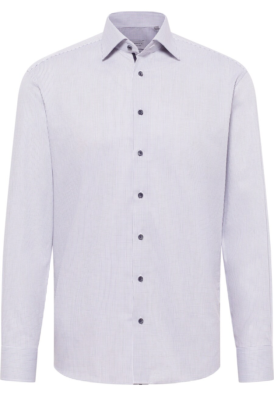 

Рубашка делового покроя Regular Fit ETERNA, цвет Light grey/Dark grey