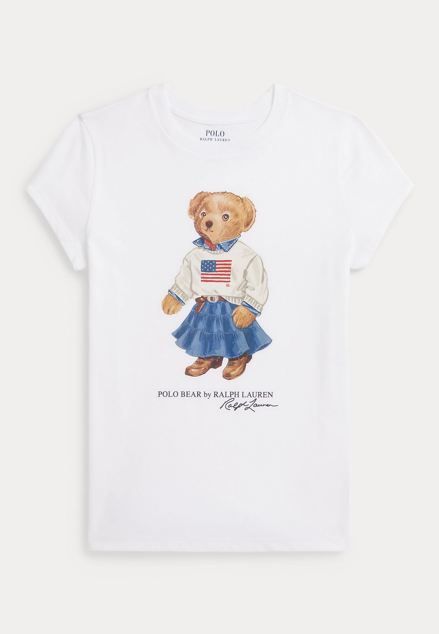 

Футболка Polo Ralph Lauren POLO BEAR COTTON JERSEY TEE 7-14Y, White, Белый, Футболка Polo Ralph Lauren POLO BEAR COTTON JERSEY TEE 7-14Y, White
