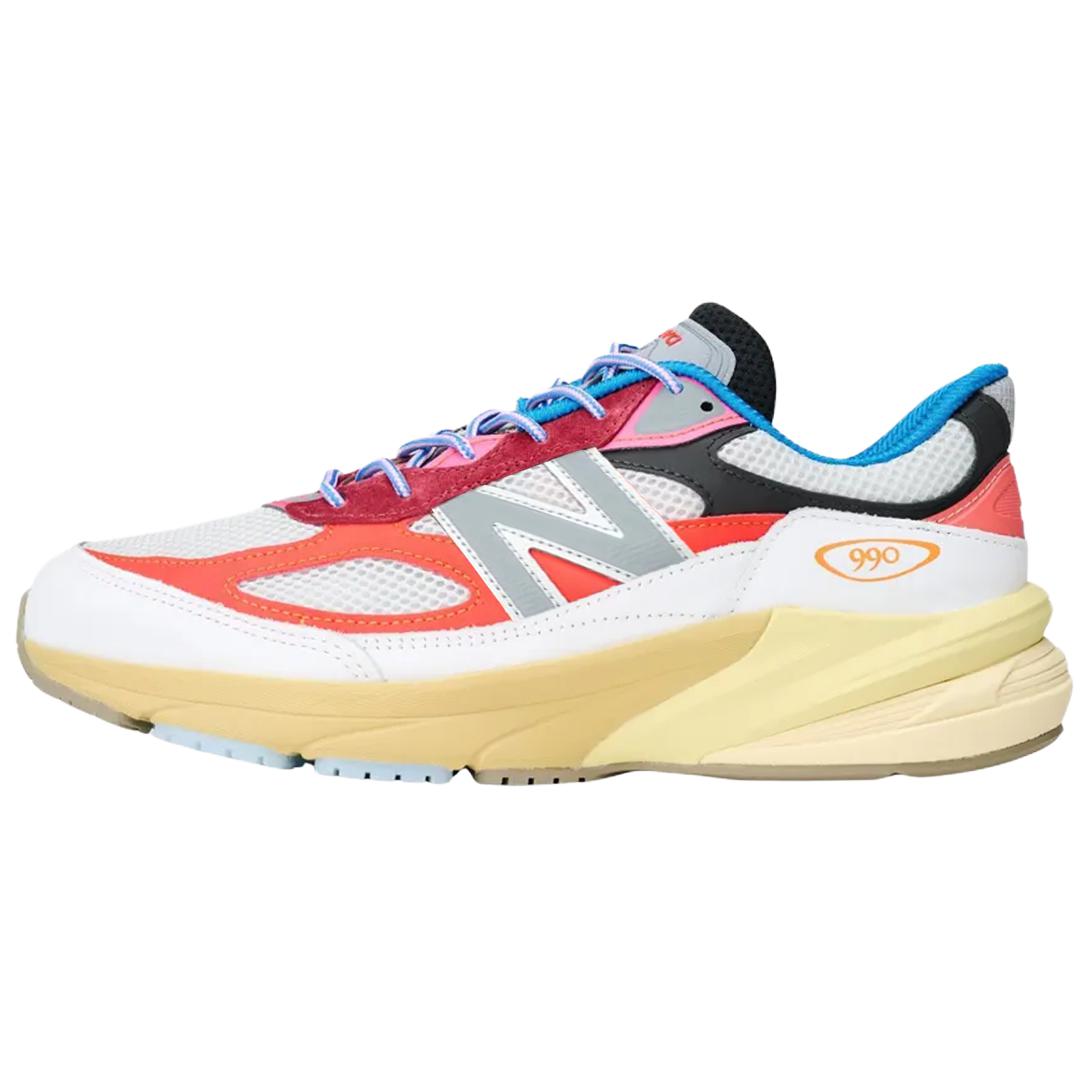 Кроссовки Action Bronson X 990v6 Made In Usa 'Untitled' New Balance, Gray White Red