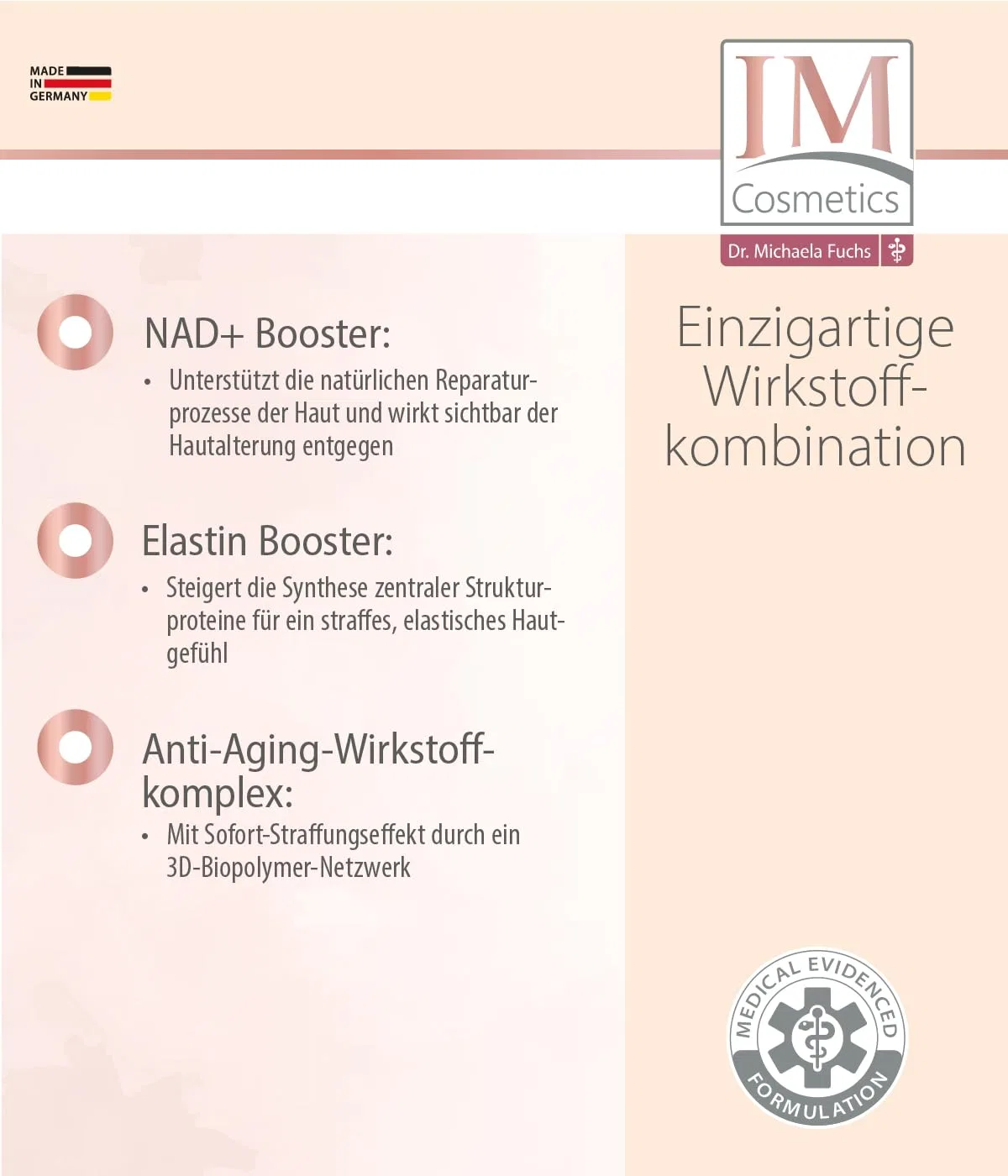 Антивозрастной лосьон для тела NAD+ Elastin Body Lotion от Genius IM Cosmetics Genius — фото 3