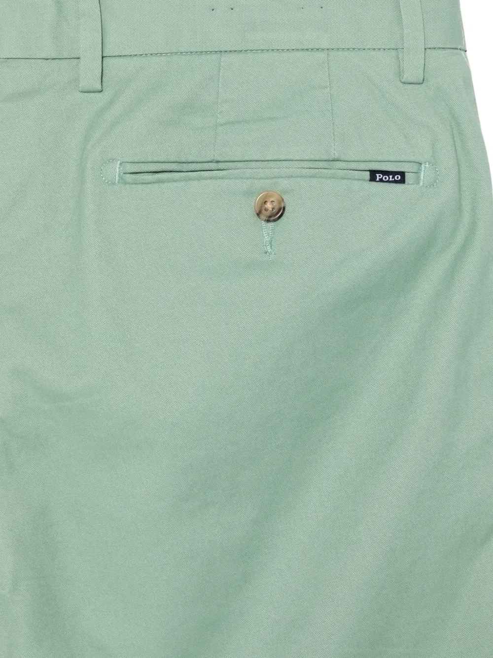 Зеленые шорты-чиносы Polo Ralph Lauren, зеленый — фото 3