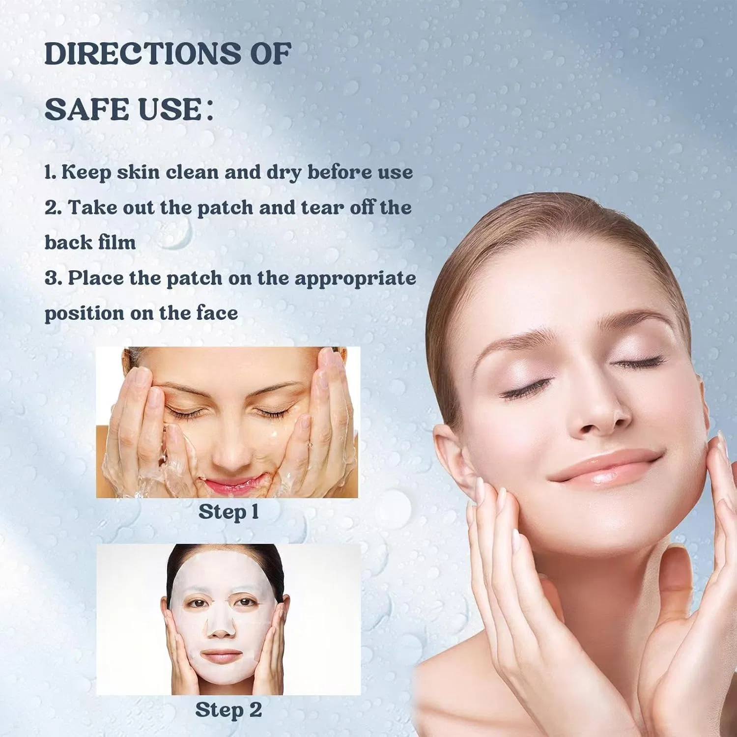 Маска для лица Xuanocheng — Гидрогелевая Bio-Collagen Real Deep Mask, увлажняющая — фото 4