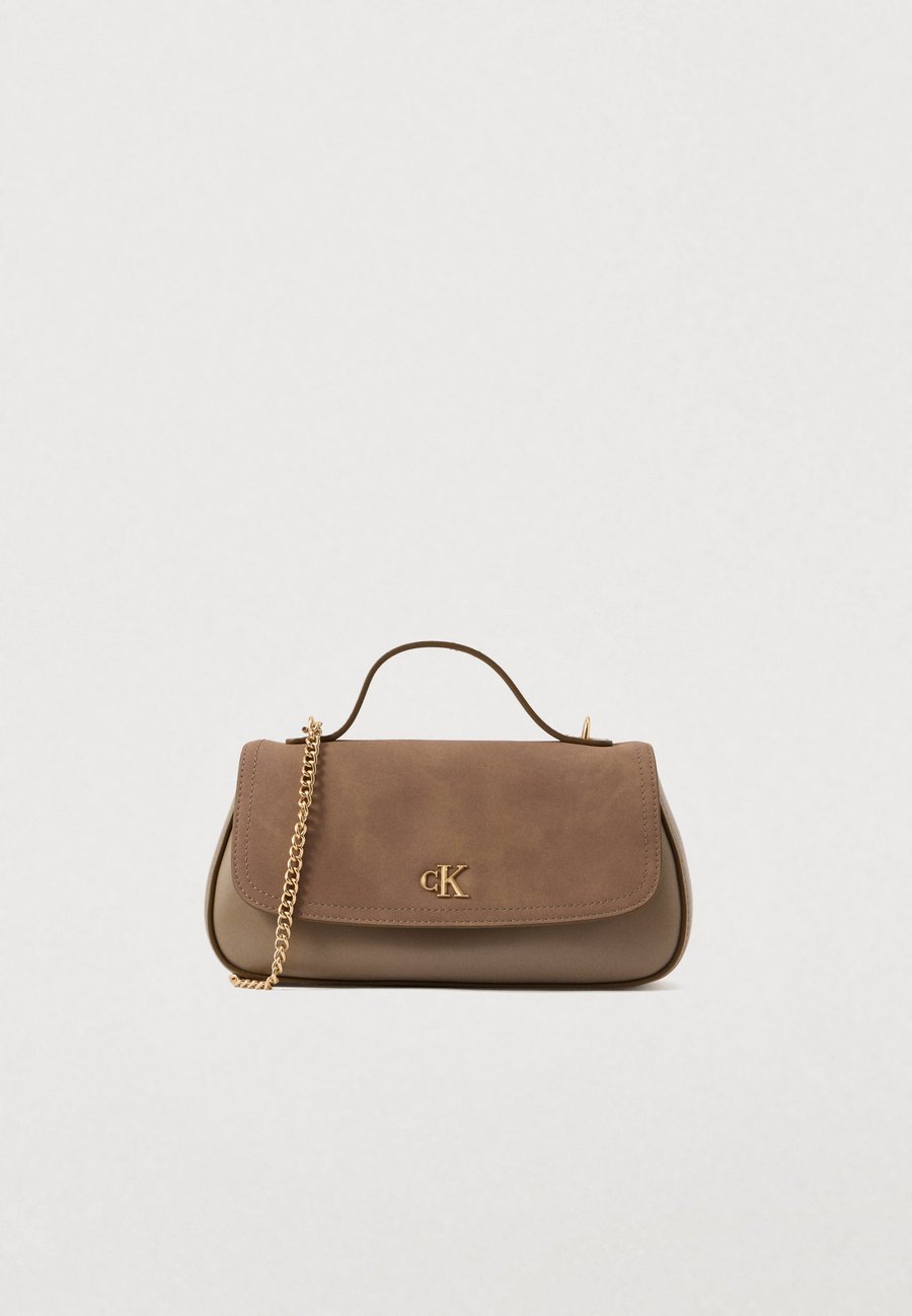 

Сумка кросс-боди Calvin Klein BRUSHED HANDLE CHAIN BAG, Desert Taupe/Taupe