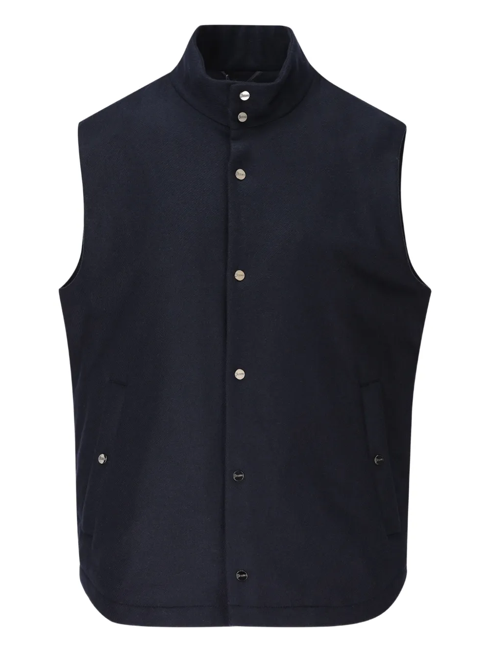 

Жилет на пуговицах Herno, синий