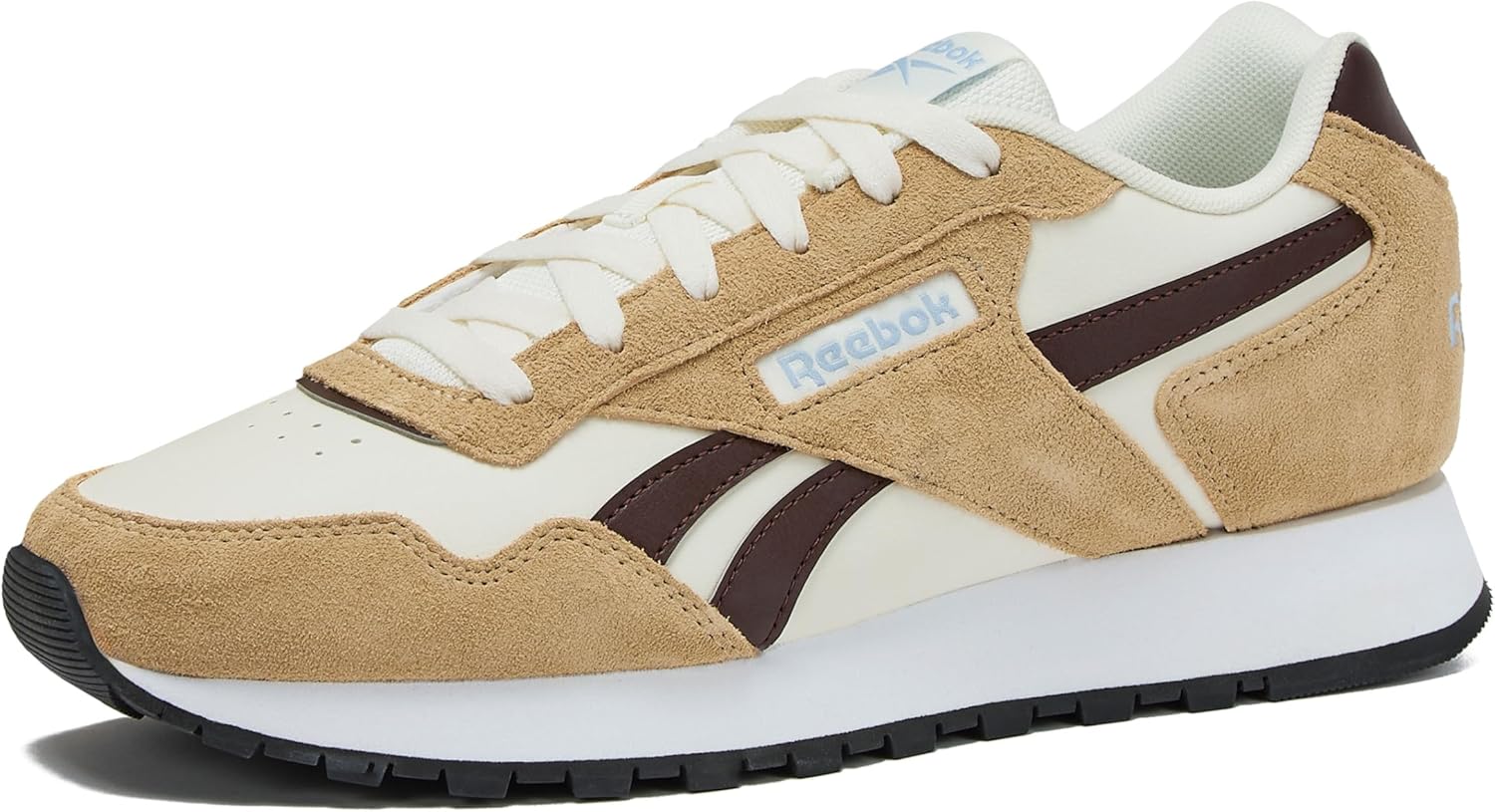 

Мужские кроссовки Reebok Glide - черные или белые теннисные туфли, размеры с 7 по 15