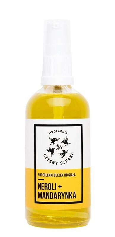 

Mydlarnia Cztery Szpaki Neroli + Mandarynka масло для лица, тела и волос, 100 ml