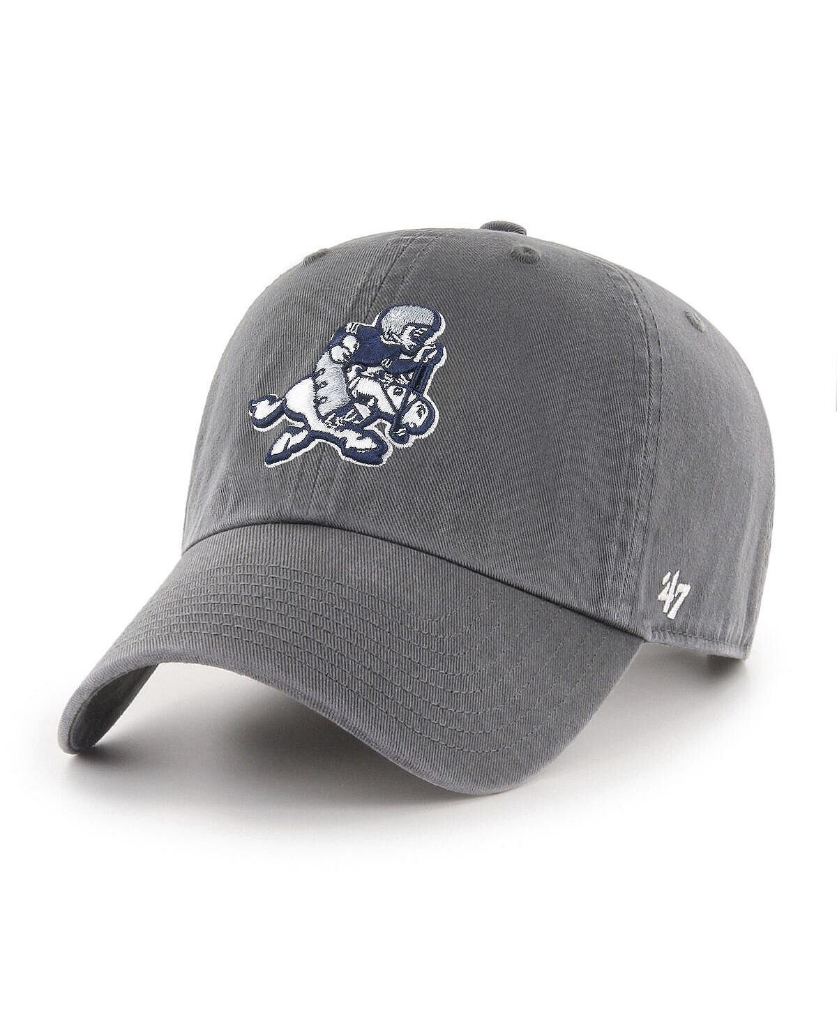 

Мужская угольная регулируемая шляпа Dallas Cowboys Retro Joe II Clean Up '47 Brand