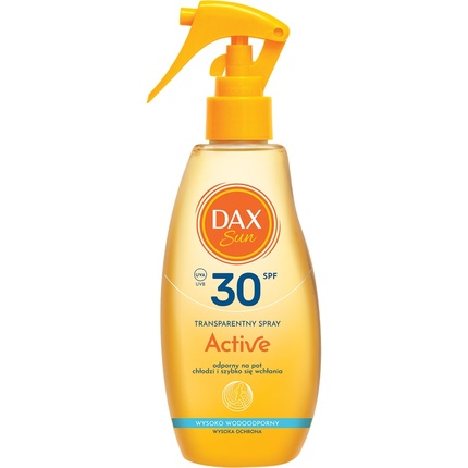 

Солнцезащитный прозрачный спрей Active Spf 30 200 мл - эффективная защита от солнца Dax