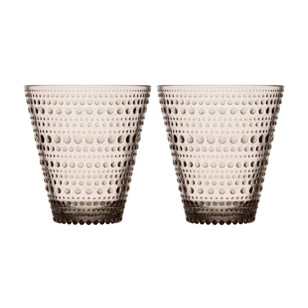 

Стаканы Iittala Kastehelmi льняные 300 мл - 2 шт, коричневый