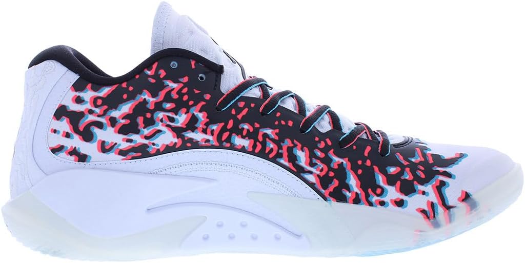 Мужские кроссовки Jordan Zion 3 (DR0675-106, белый/университетский красный/цементно-серый) Nike — фото 3