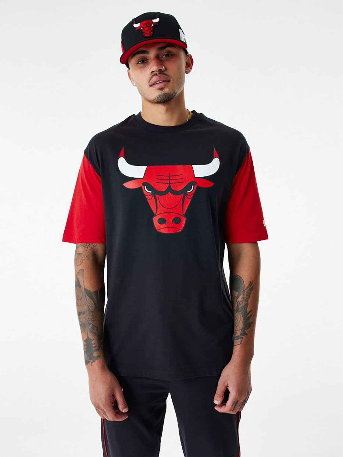 

Футболка New Era NBA COLOR INSERT OS TEE LOSLAK, черный