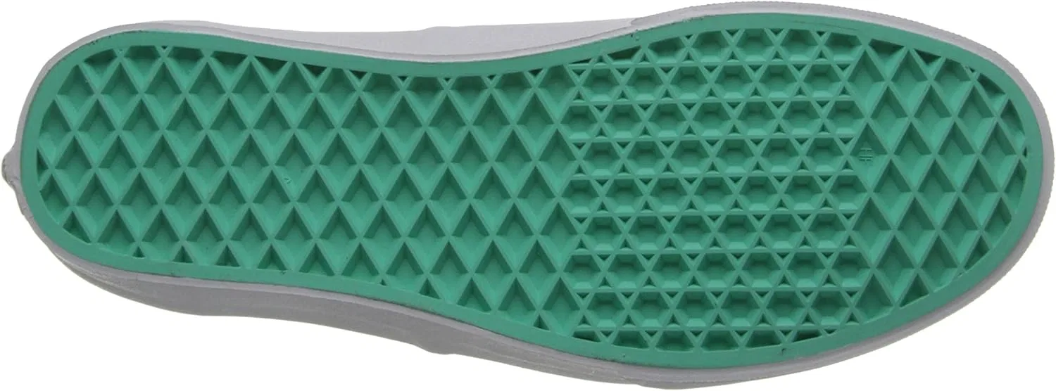 Мужские низкие кроссовки Vans U Authentic (в горошек цвета шамбре), Grey Chambray Dots De4 — фото 4