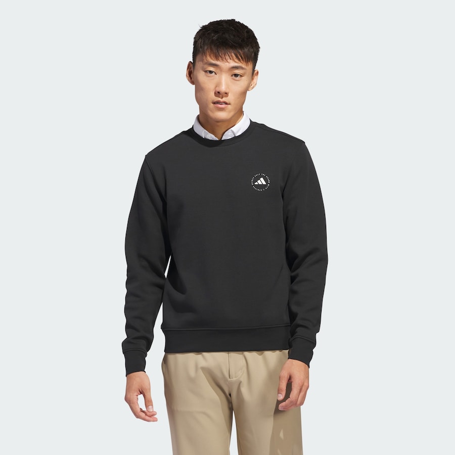 Спортивная толстовка ADIDAS PERFORMANCE Crewneck, черный — фото 2