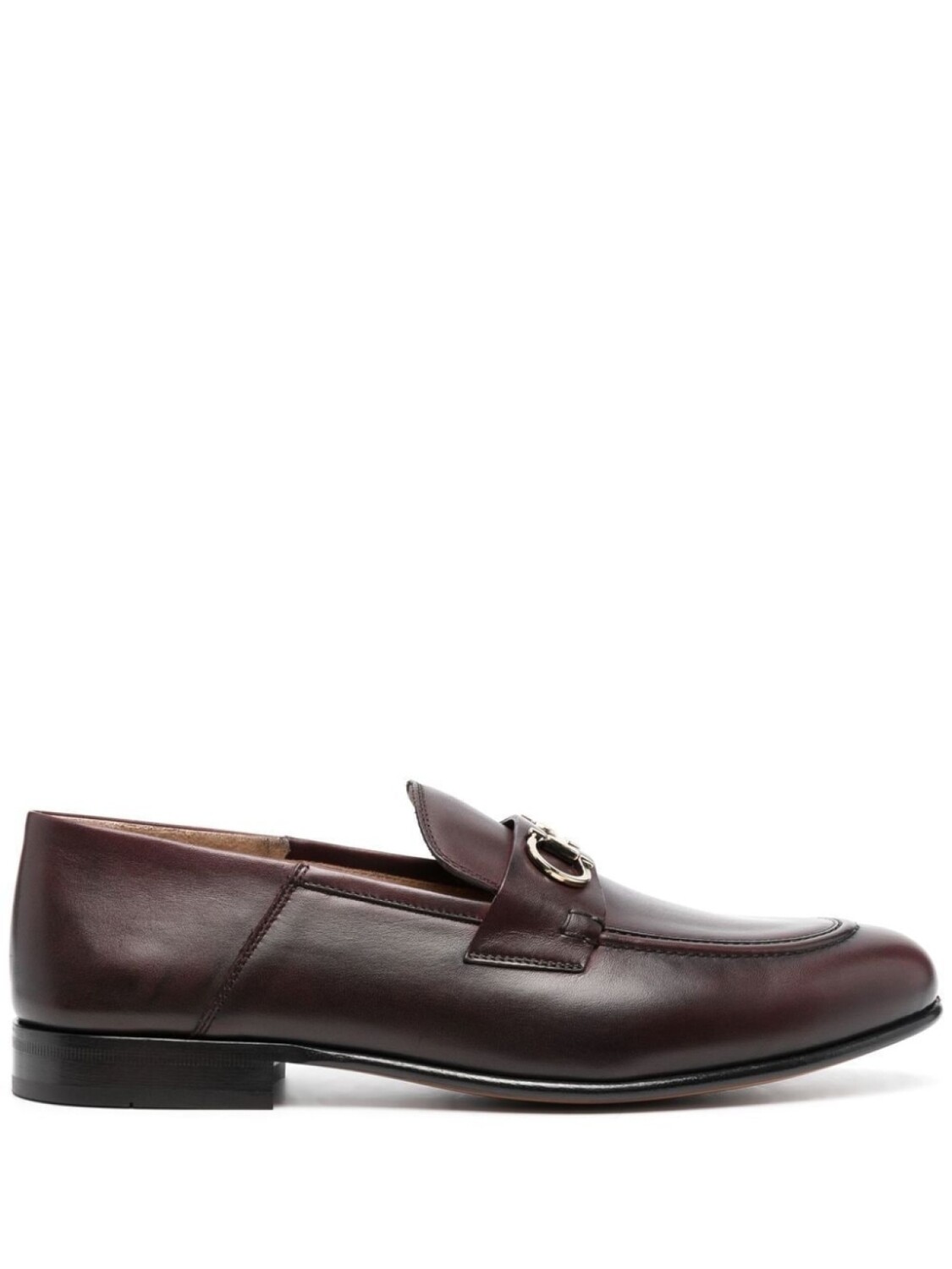 Ferragamo лоферы Ottone с пряжкой Gancini, фиолетовый