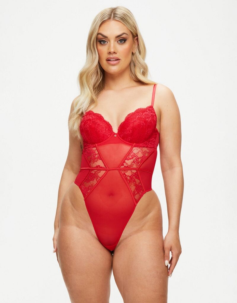 

Красное кружевное боди Ann Summers Sexy Planet