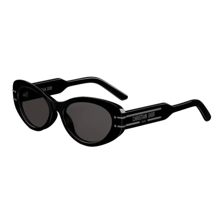 

DIOR Ацетатные солнцезащитные очки «кошачий глаз» женские черные, Black