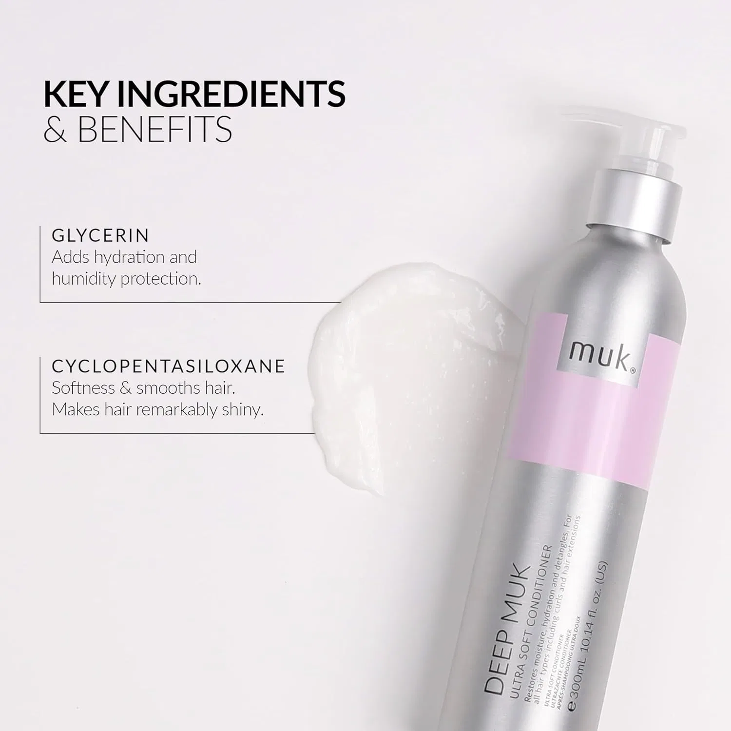 Кондиционер для волос «Deep Muk Ultra Soft» от MukMe Muk — фото 4