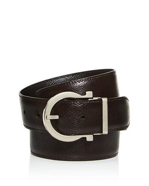 

Мужской двусторонний кожаный ремень Salvatore Ferragamo, цвет Multi