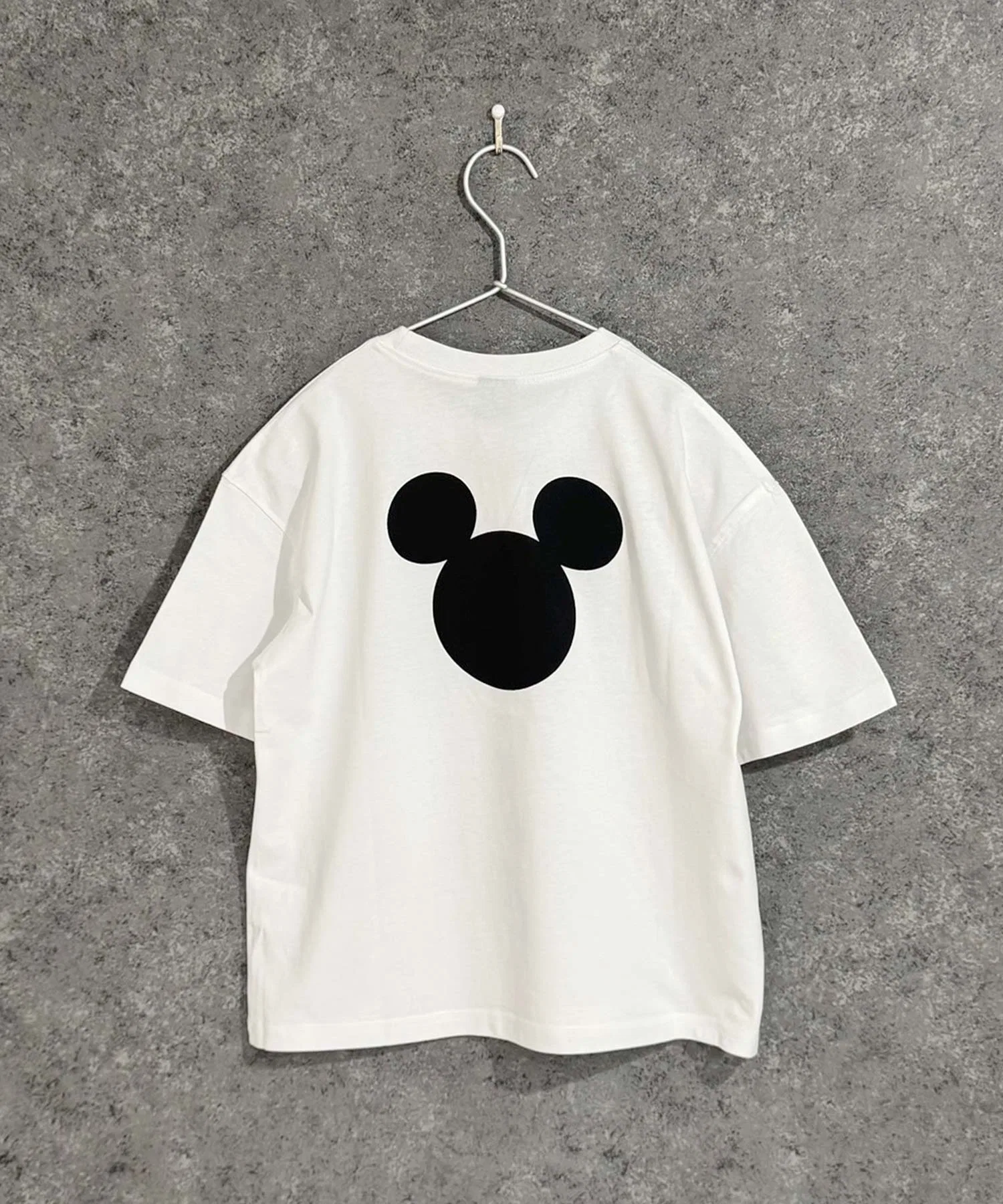 Детская футболка Mickey Mouse оверсайз Disney серая — фото 2