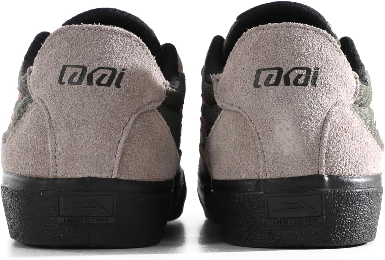 Мужские скейтбордические кеды Lakai Essex - низкие, коричневый — фото 4