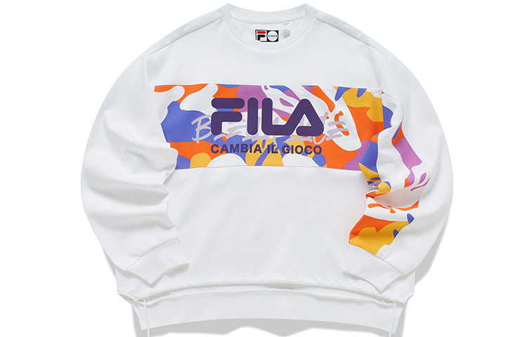 

Свитшот женский стандартный белый FILA FUSION