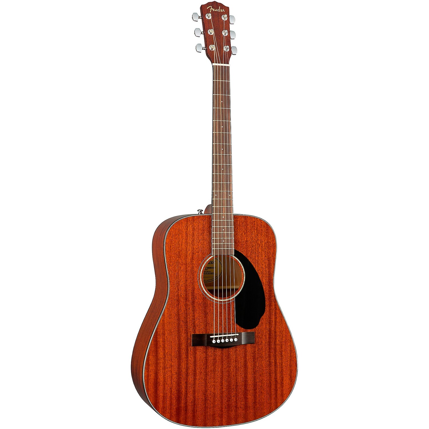 

Акустическая гитара Fender CD-60S полностью из красного дерева Natural