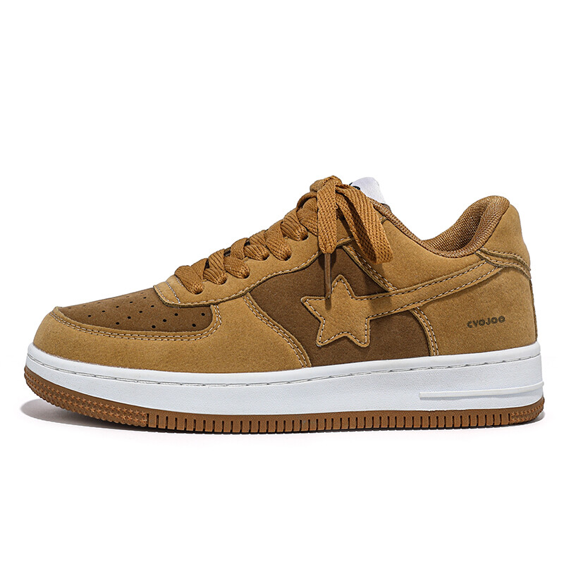 

Кроссовки CVOJOO Skateboarding Shoes Unisex Low-top Yellow, желтый