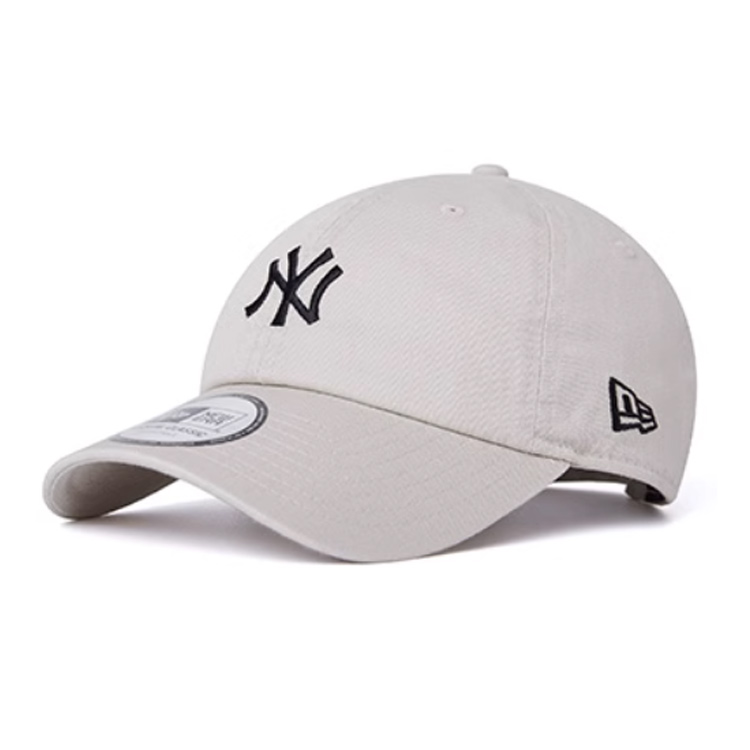 

New Era Хлопковая бейсболка унисекс экрю, Ecru