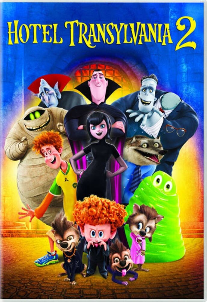 

Диск DVD Hotel Transylvania 2