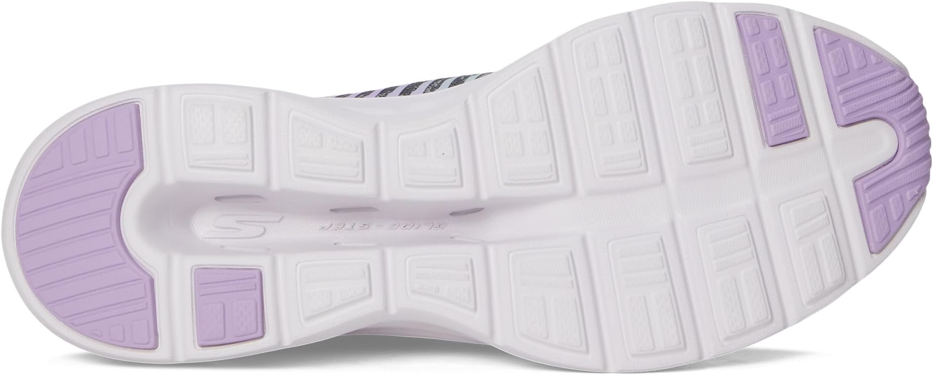 Кроссовки SKECHERS Performance Go Walk Glide Step 2.0 Venus Hands Free Slip-Ins, цвет Charcoal/Lavender — фото 3
