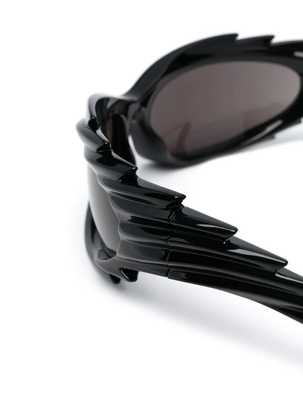 Солнцезащитные очки Spike Balenciaga Eyewear, черный — фото 3