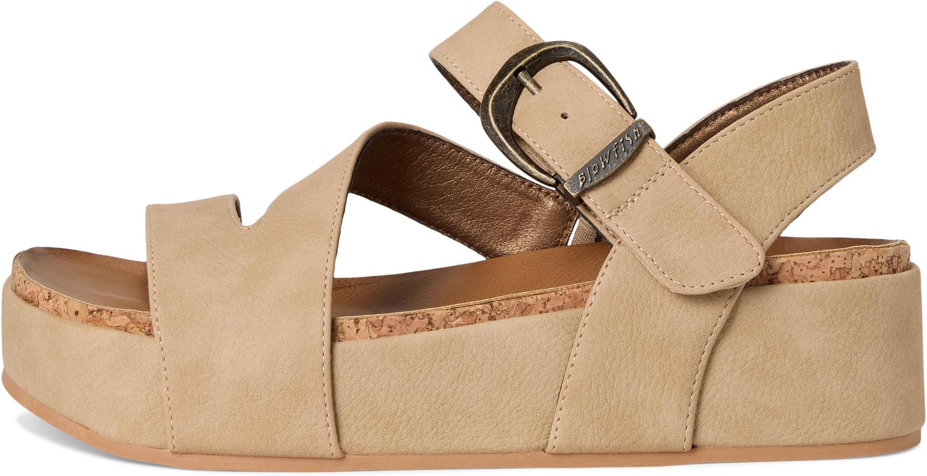 Сандалии Blowfish Malibu Isabel, цвет Sand Faux Nubuck — фото 4
