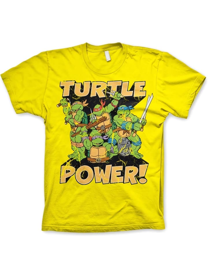 

Футболка желтого цвета Teenage Mutant Ninja Turtles, Желтый, Футболка желтого цвета Teenage Mutant Ninja Turtles
