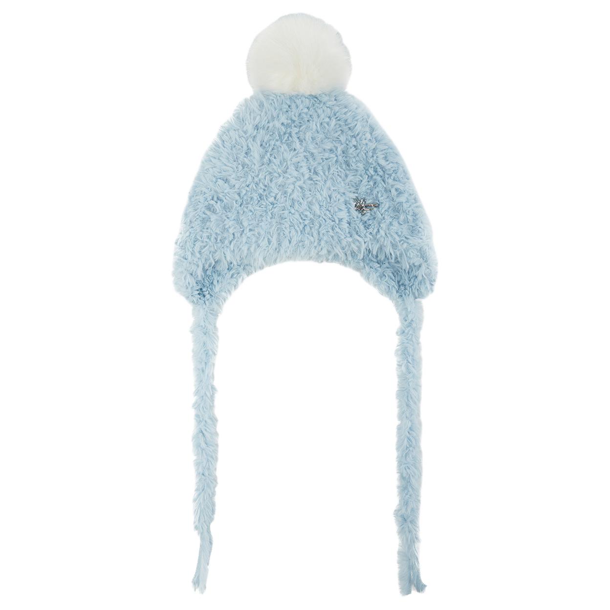 

Трикотажная шапка LiNing Polyester Beanies детская небесно-голубая