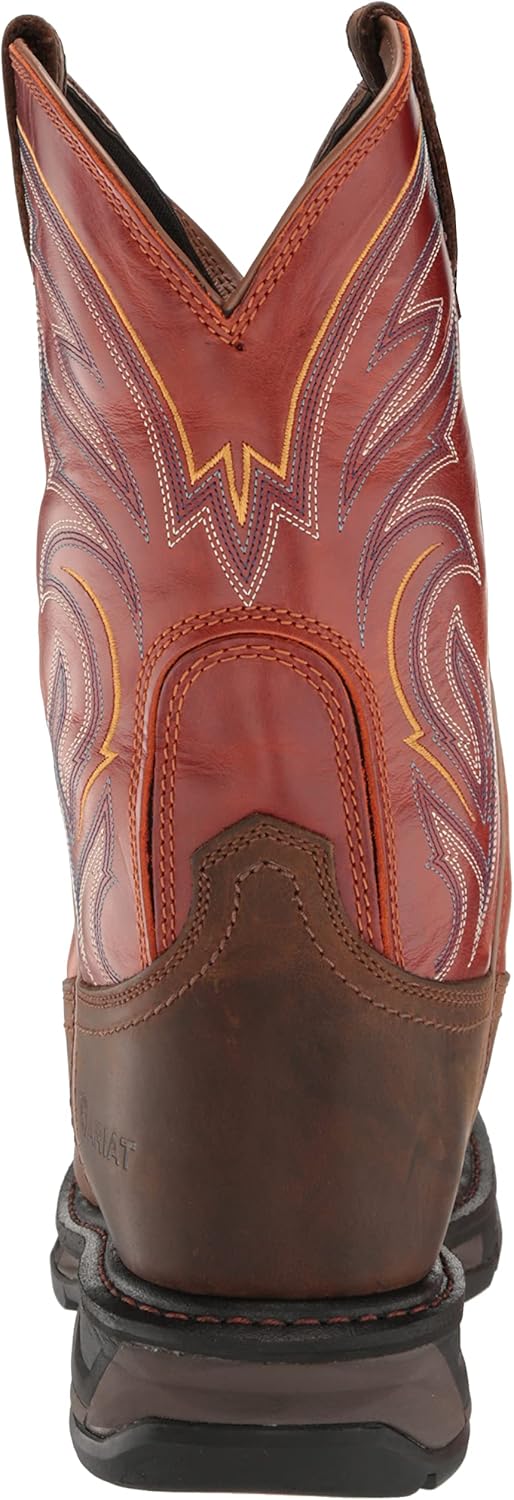 Мужские ботинки ARIAT Workhog Xt Cottonwood, Dark Earth/Brick — фото 3