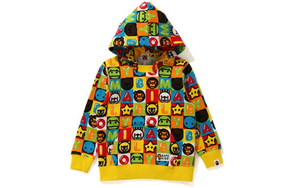 

Детская толстовка A Bathing Ape, мультиколор