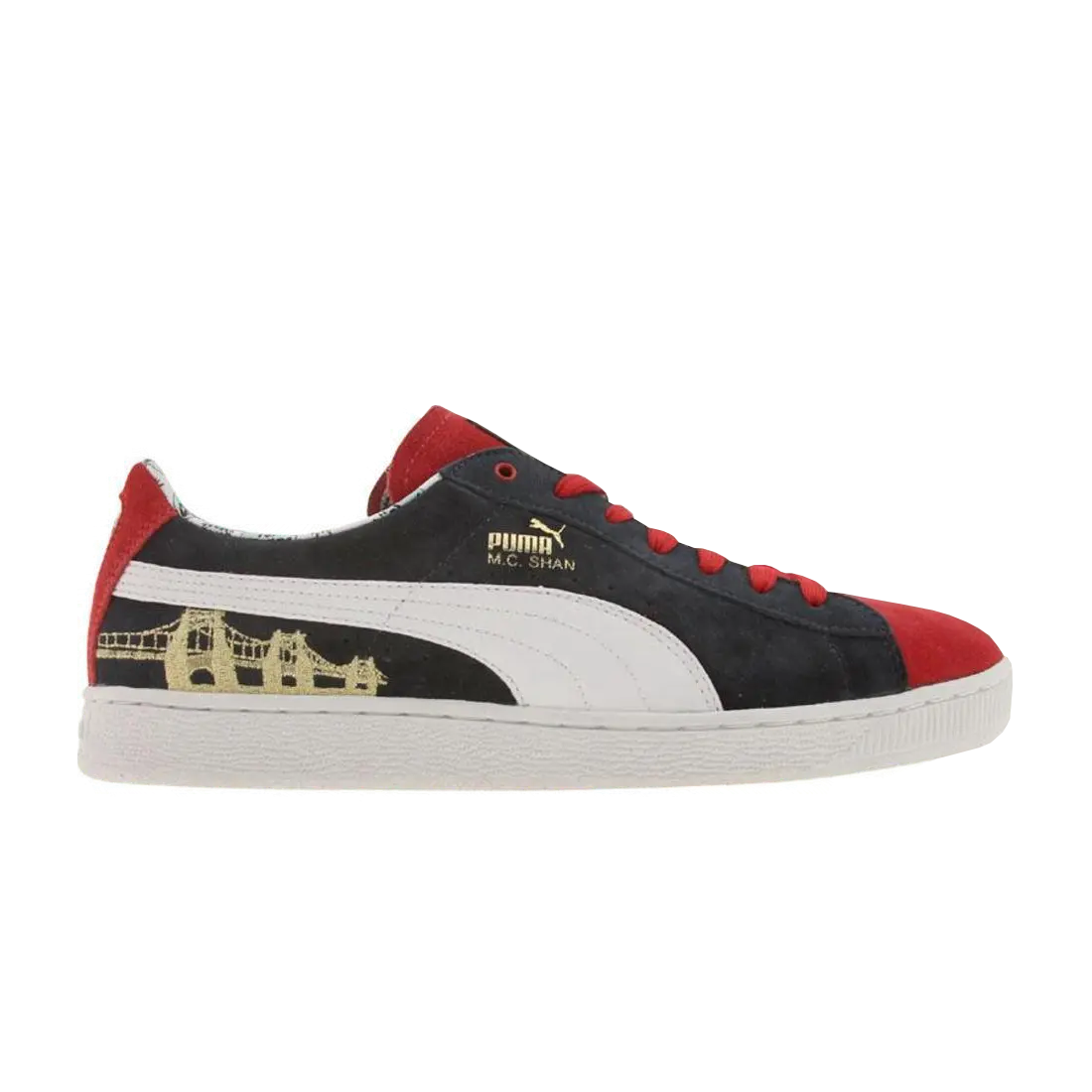 Кроссовки MC Shan Suede Puma, красный